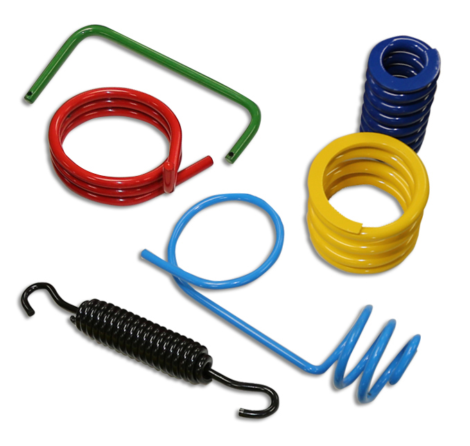 Myers Spring Built Lean™ springs and fabricated wire forms.