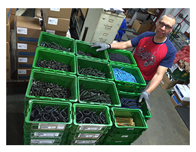 Lean production of springs and wire forms.