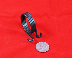 Single torsion springs feature wire ranging from 0.006" to 0.719" diameter.